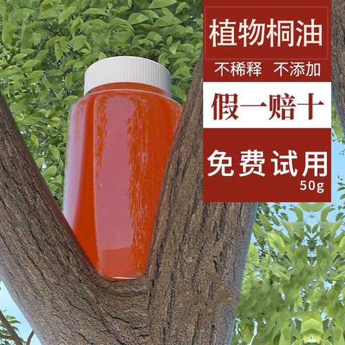 熟桐油木用防水防腐防开裂木器漆桐油天然油漆替代木油木蜡油清漆 - 图0