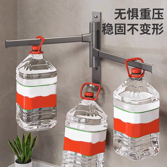 Clothes hanger storage bathroom storage rack