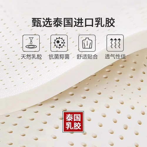 乳胶床垫软垫家用卧室180x200榻榻米垫子租房专用1米5x2米床褥垫 - 图0