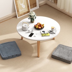 Чайный столик 飘窗小桌子茶几圆桌坐地卧室迷你小木桌简约网红ins榻榻米矮桌子