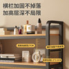 Sanmeng solid wood simple home study table small shelf