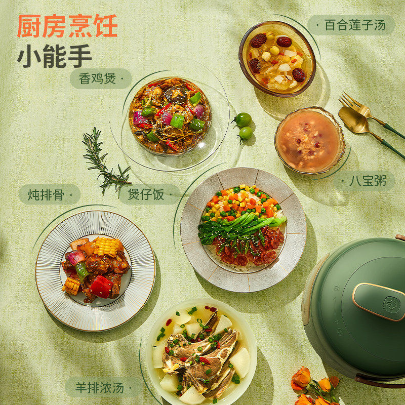 九阳电小型家用迷你1-2人3压力锅 九阳博诺思电压力锅