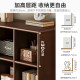Freely combined storage cabinets all solid wood lattice cabinets