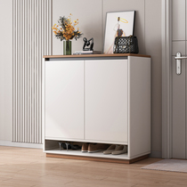 Simple Home Doorways Walnuts Wood Shoes Cabinet 2023 New exploits contain Divine Instrumental Space Multilayer small family shoe rack