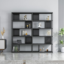 Cabinet Office Background cabinet Bookshelf Archives cabinets Shelve Shelve Display Cabinet Iron Art Multilayer Containing Shelf