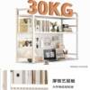 Metal perforated board storage rack internet celebrity desktop bookshelf