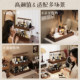 Solid wood bathroom perfume, skin care and cosmetics storage box