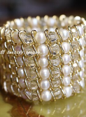 遮纹身疤痕手链大市女珍珠百搭