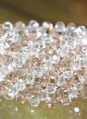 多层水晶手链女宽版韩时尚个性