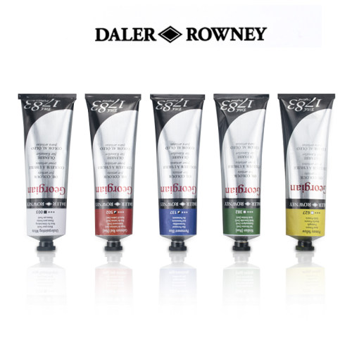 英国正品Daler Rowney乔琴油画颜料225ml单支管装 达拉罗尼油画套装透明古典写实画材 - 图3