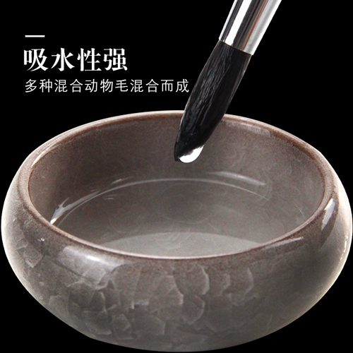 艺之笔 Акварель, мелки, кисть ручной работы, комплект для взрослых, комиксы, гуашь, акрил, шерстяная картина, ручная роспись