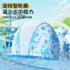 Pull back children's swimming cap, comfortable non-stretching cloth cap