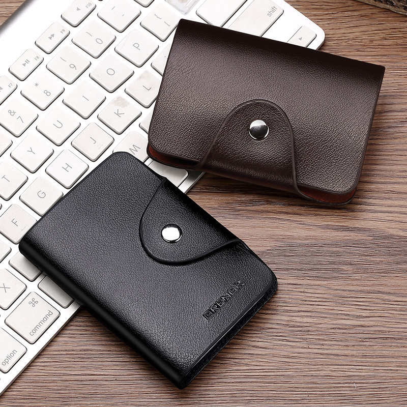 放卡的男真皮精致高档多卡位卡片包 瑞贝卡罗西卡包