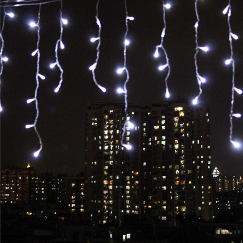 5M Waterproof Outdoor Christmas Light Droop 0.4-0.6m Led Cur - 图2