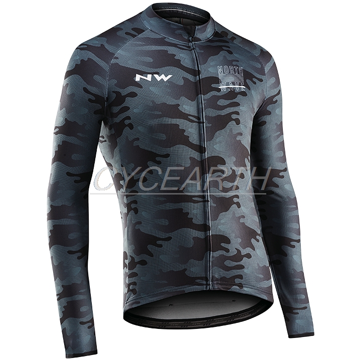 New Arrival NW 2019 Cycling Jersey Long Sleeve Pro Team Aut-图1