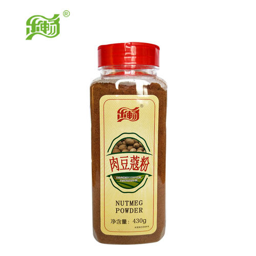 乐畅肉豆蔻粉大瓶装430克调味品玉果粉烤水果泡牛奶甜点西餐法式 - 图0