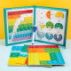 Fraction strips, fraction blocks, equal division operation mathematics teaching aids