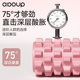 Central European large solid foam roller for professional muscle relaxation