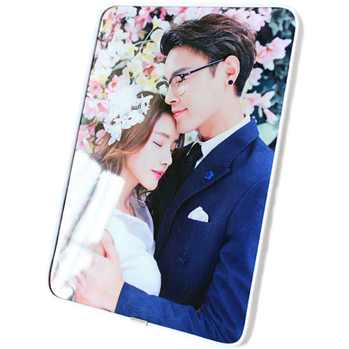 婚纱照放大挂墙相框洗照片水晶摆台相册儿童毕业照订做定制全家福 - 图3