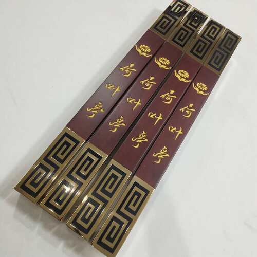 新中式现代实木大门拉手简约玻璃门推拉门不锈钢把手定制刻字 - 图3