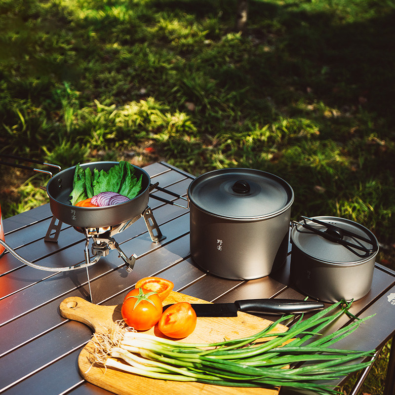 火枫野宴套锅野营锅1-2345人折叠收纳锅具户外炊具水壶野餐露营用,淘宝优惠券,粉丝福利购,淘宝优惠卷