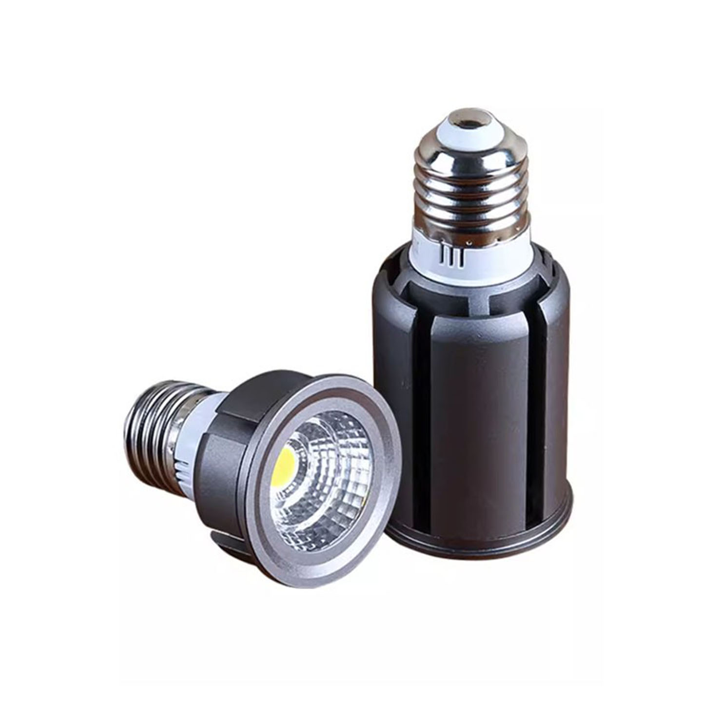 LED bulb spotlight cup E27 screw energy-saving downlight ceiling restaurant track spotlight 220V neutral light source