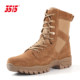 Jihua 3515 Brown Outdoor Mountaineering Combat Training Boots