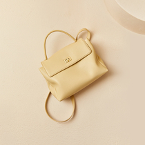 avalea Classic Bull Leather Gold Buckle Handbag handbag Town Shop Section No. 100 lap single shoulder bag inclined satchel bag F158