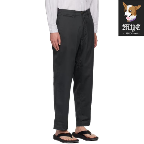 现货 NANAMICA Wide Chino Pants 宽版纯色斜纹棉布休闲长裤25AW - 图0