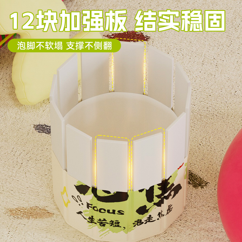 泡脚桶家用过小腿可折叠泡脚袋洗脚盆泡脚神器速开便携高深足浴桶