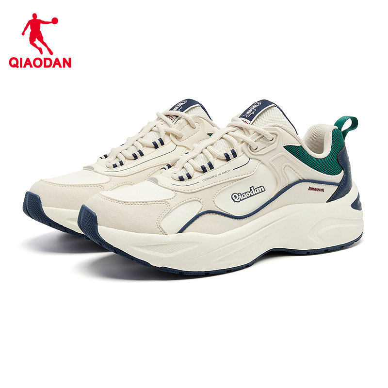 【商场同款】乔丹赛点男休闲鞋皮面老爹鞋运动鞋QDL043254452G,淘宝优惠券,粉丝福利购,淘宝优惠卷