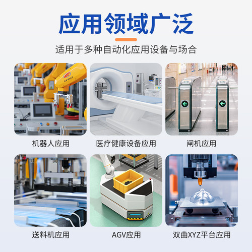 110三相步进电机驱动套装+DM3522驱动器单相220V输入高品质高性能 - 图2