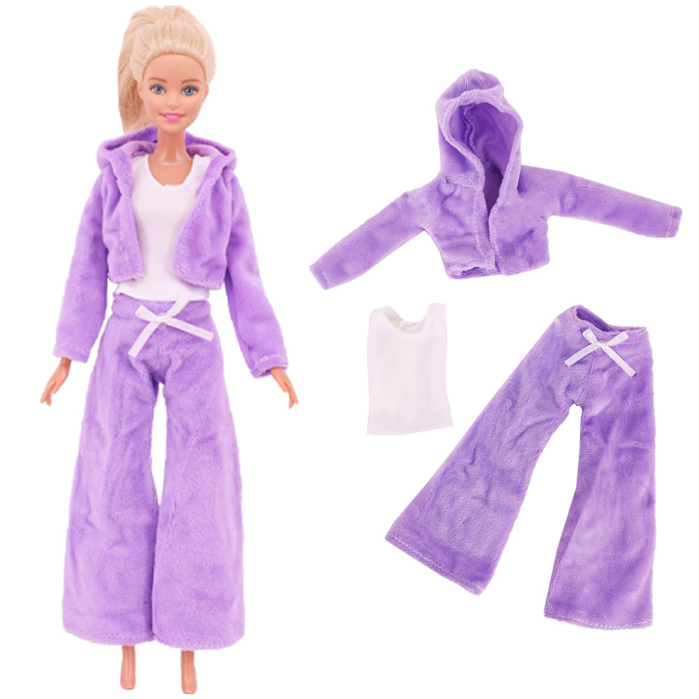 Daily Sportswear Doll Dress For 11.8 Inch Barbie Clothes Acc - 图1