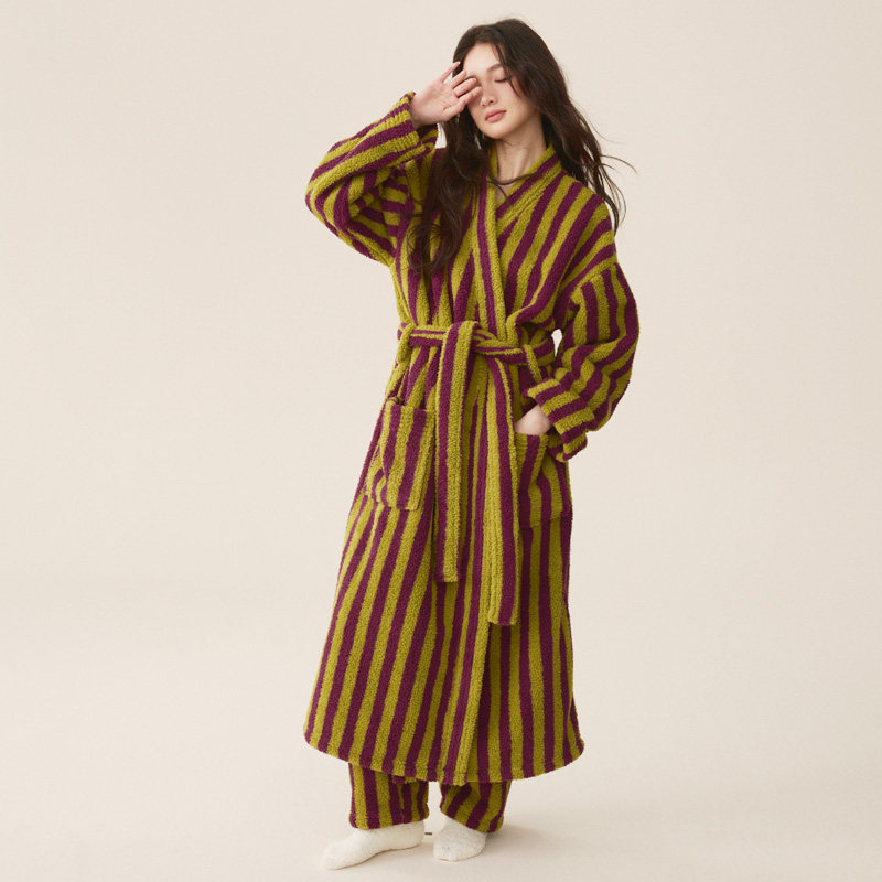 新款睡袍女秋冬季珊瑚绒男士浴袍情侣睡衣套装加长款浴衣冬天加厚,淘宝优惠券,粉丝福利购,淘宝优惠卷