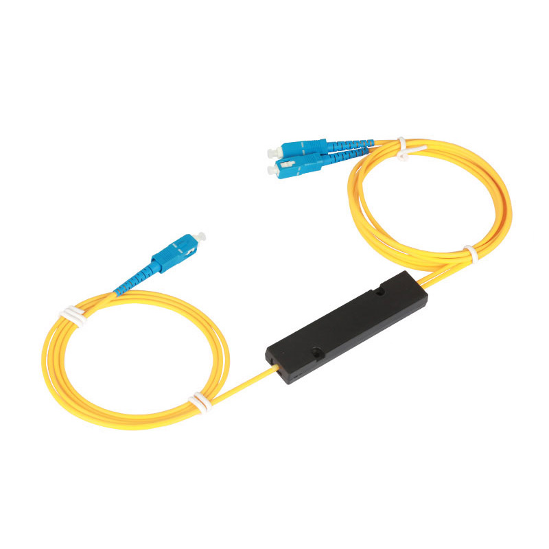 晋阳高科电信级1分2光纤分光器拉锥式SC方头1分4/8/16/32盒式PLC1比2分光器1:2光分路器一分二尾纤式FC圆头 - 图3