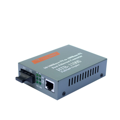 NetLike HTB-1100S光电转换器百兆单模双纤光纤收发器60KM一台 - 图0