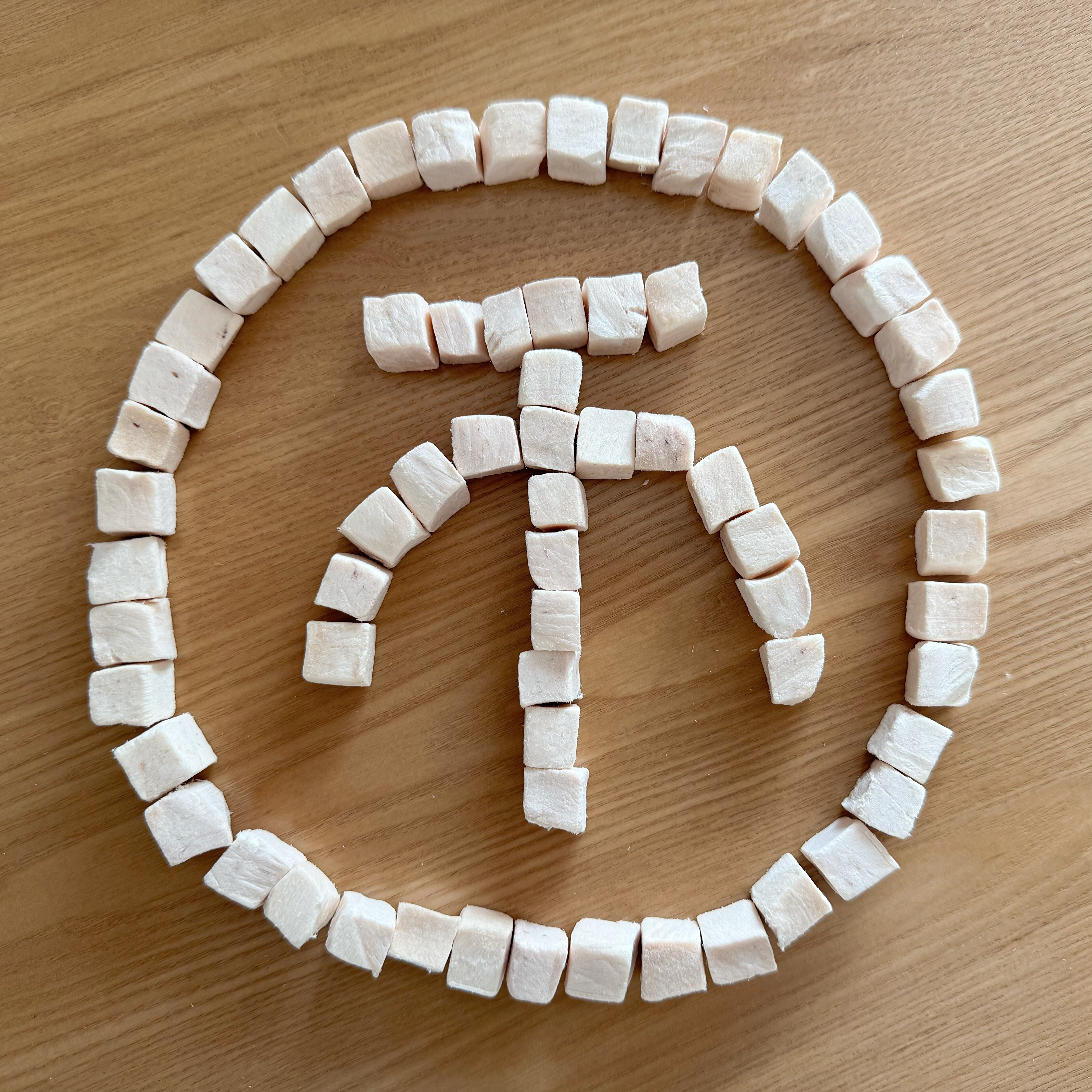 【龙馍馍】冻干鸡肉粒成猫幼猫鸡胸肉颗粒猫咪狗狗磨牙美毛零食 - 图3