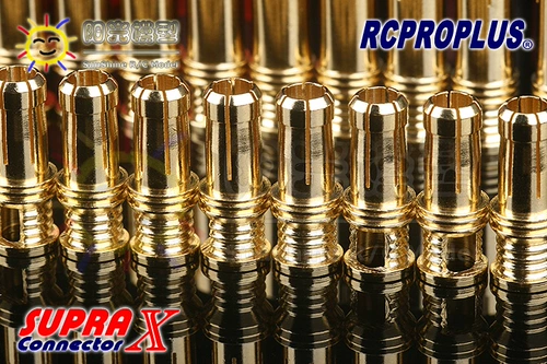 RCProplus REB 6808 CS 24K Gold Talting 6 мм банановая модель модели лития аккумулятора