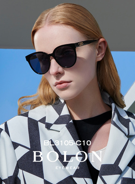 暴龙眼镜2025年新款猫眼偏光女