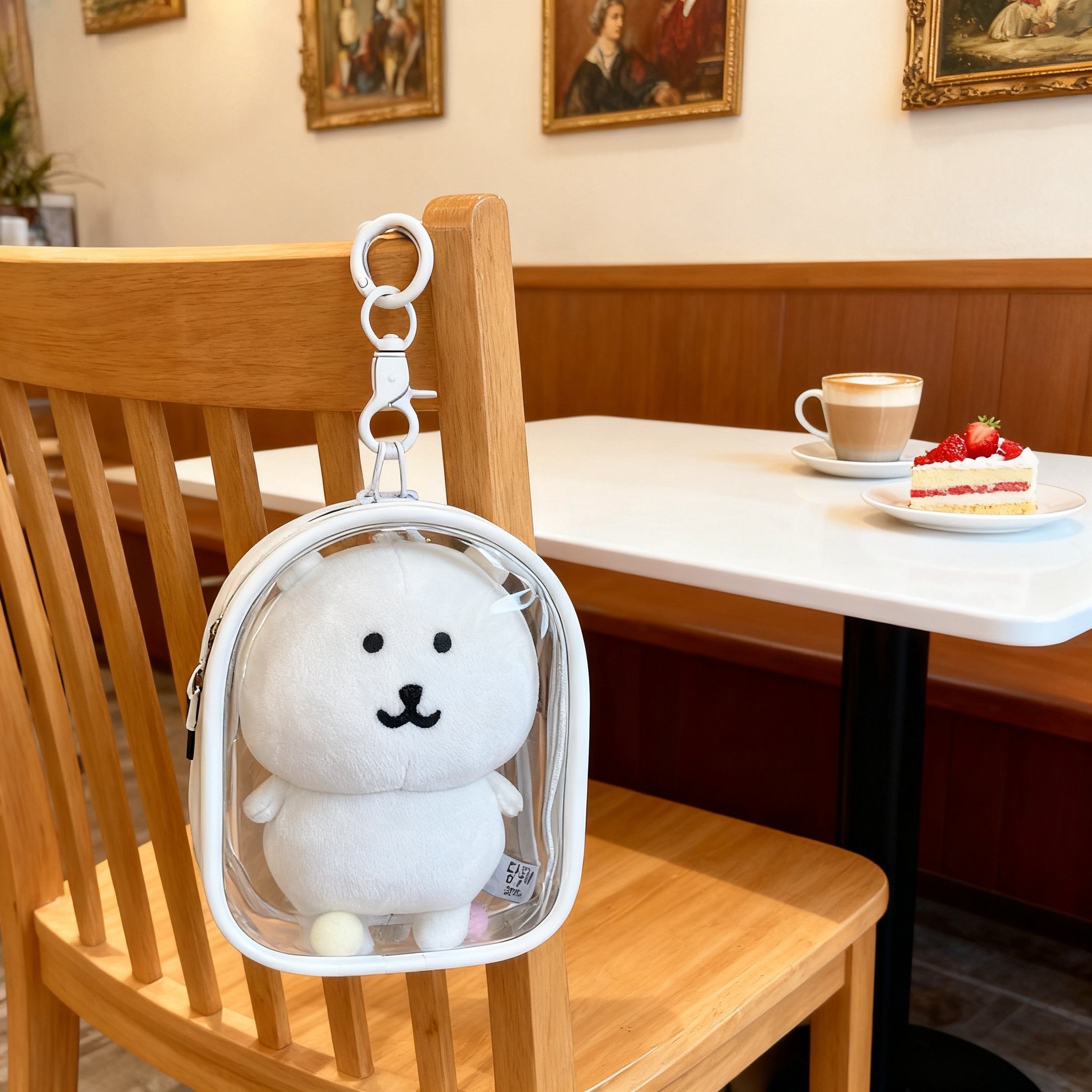 10CM13水豚噜噜遛娃包自嘲熊CHIIKAWA透明外出包痛包保护防尘收纳,淘宝优惠券,粉丝福利购,淘宝优惠卷