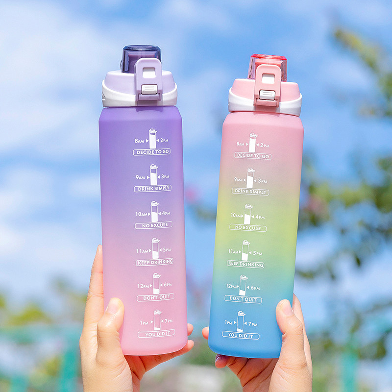 水杯男水壶一公升装水樽便携2两升1.5大容量1L防漏运动水瓶1000ml_虎窝淘