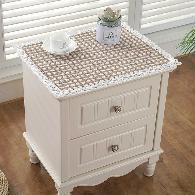 简约防尘罩电视机罩冰箱洗衣机床头柜盖布多用巾盖巾小桌布小方巾,淘宝优惠券,粉丝福利购,淘宝优惠卷