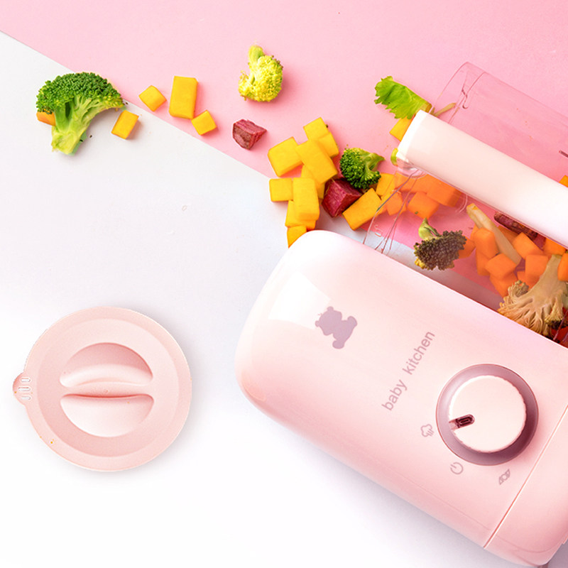 小白熊蒸煮一体多功能营养搅拌器 智翔母婴食物研磨器
