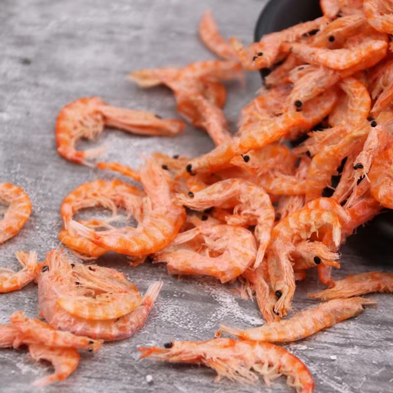 大磷虾干100g/袋红虾皮小虾米海虾仁海米海鲜水产干货-直接吃不咸-图1