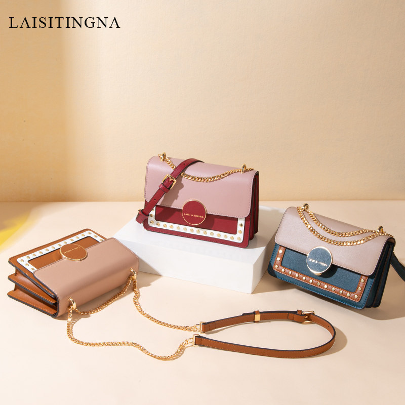 法国小众高级感新款2020链条包包 莱斯汀娜女士包袋