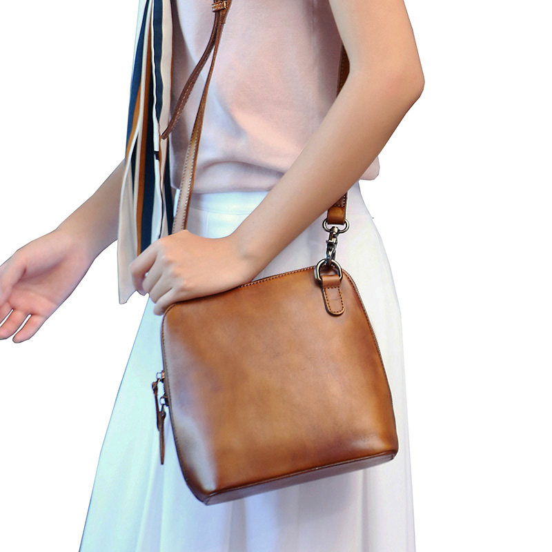 复古2020新款牛皮女迷你小包包 sophmoda女士包袋