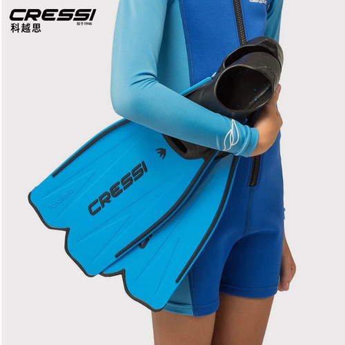 意大利CRESSI 潜水脚蹼儿童成人浮潜 RONDINELLA进口蛙鞋 - 图2