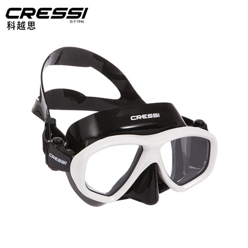 cressi 自由潜面镜浮潜面罩游泳潜水装备 icon 水肺潜水镜近视 - 图0