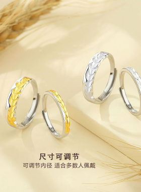 纪念日落金山小众男女对戒恋尚爱