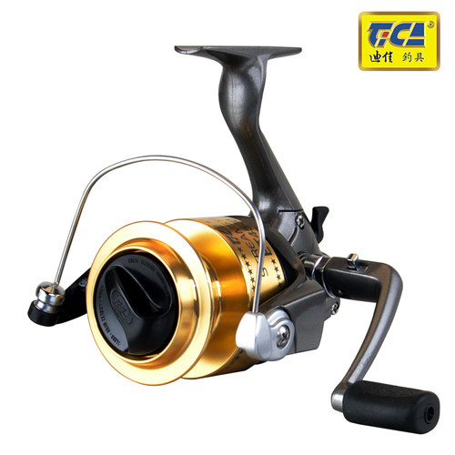 迪佳渔轮ET远投轮大物渔轮全金属头海竿矶钓筏钓纺车轮后卸力摇轮 - 图2